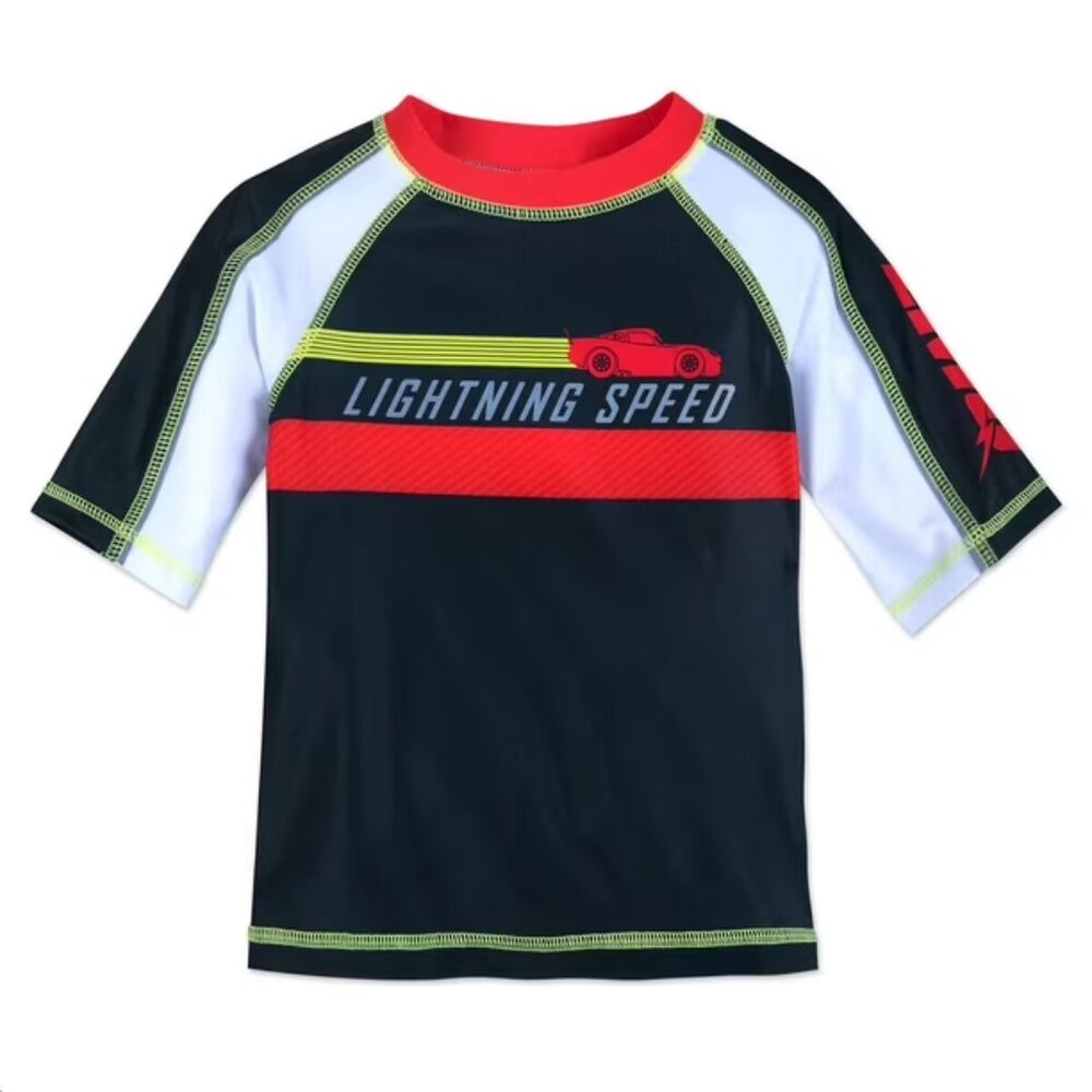 Disney Cars rash guard - size 7-8